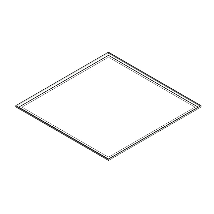 Кассета металлическая Line PRIMET 600х600 мм